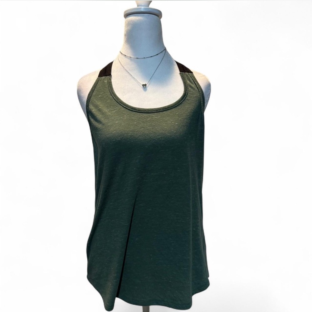 Victoria Sport Green Racerback relaxed fit Women's Top size Medium